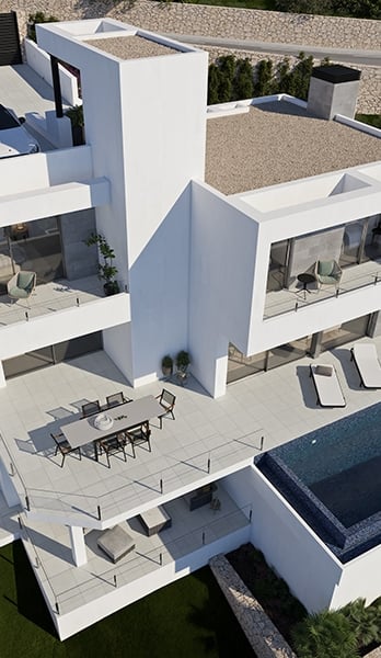 Terraces to enjoy the Mediterranean climate