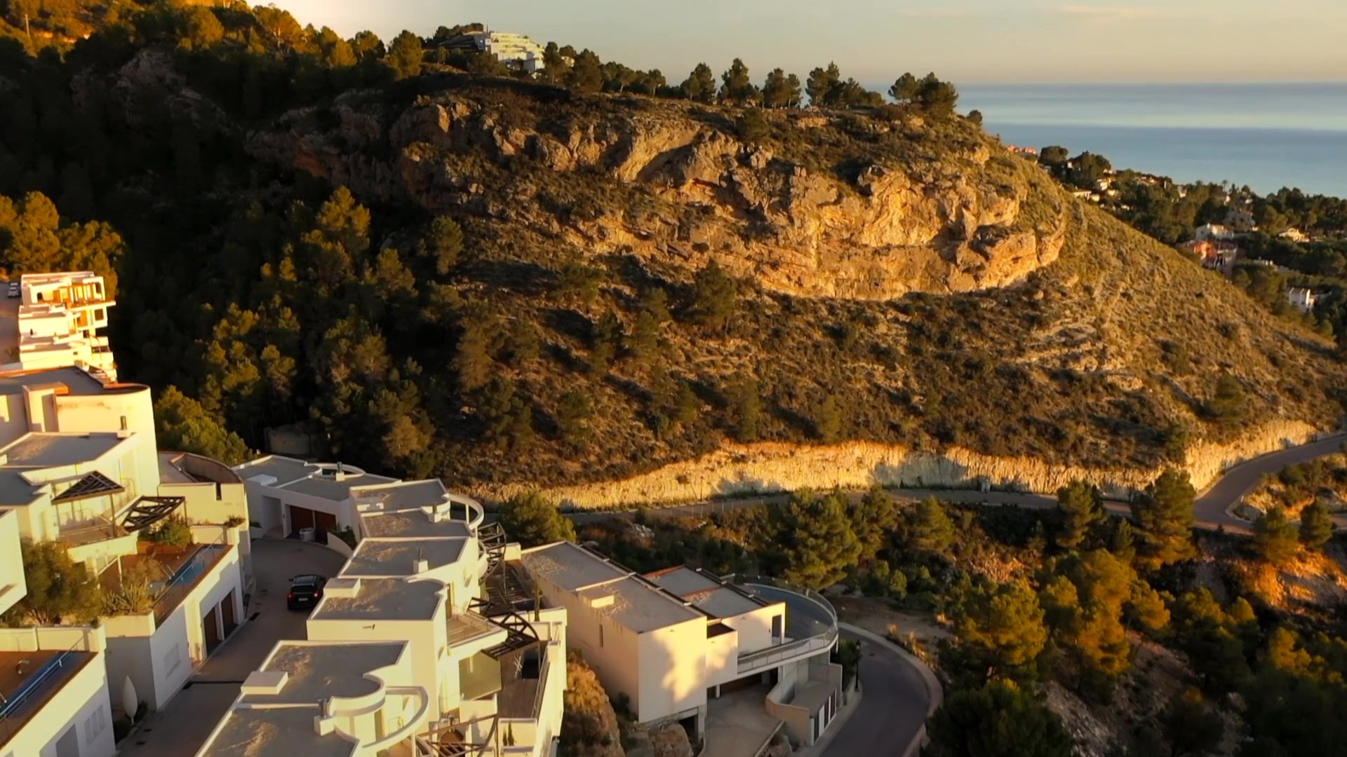 Vistas naturaleza Blanc Altea Homes de VAPF