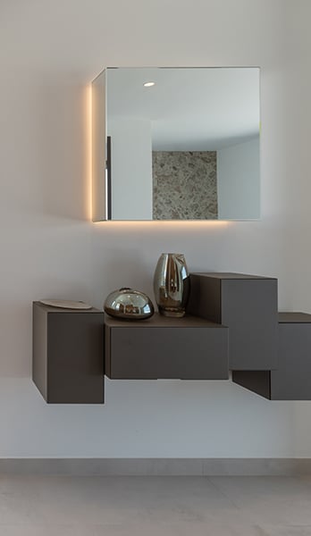 Hall detail with natural light