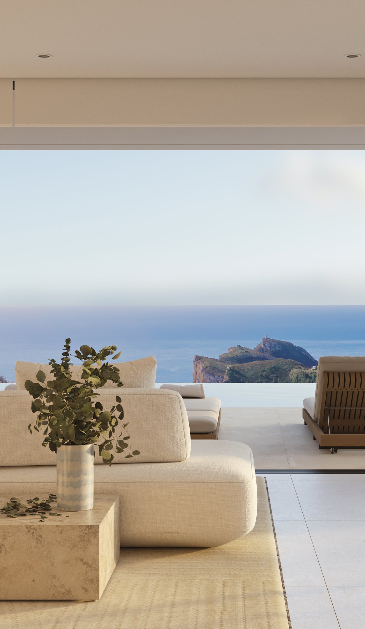 Villa met een warm en functioneel interieur