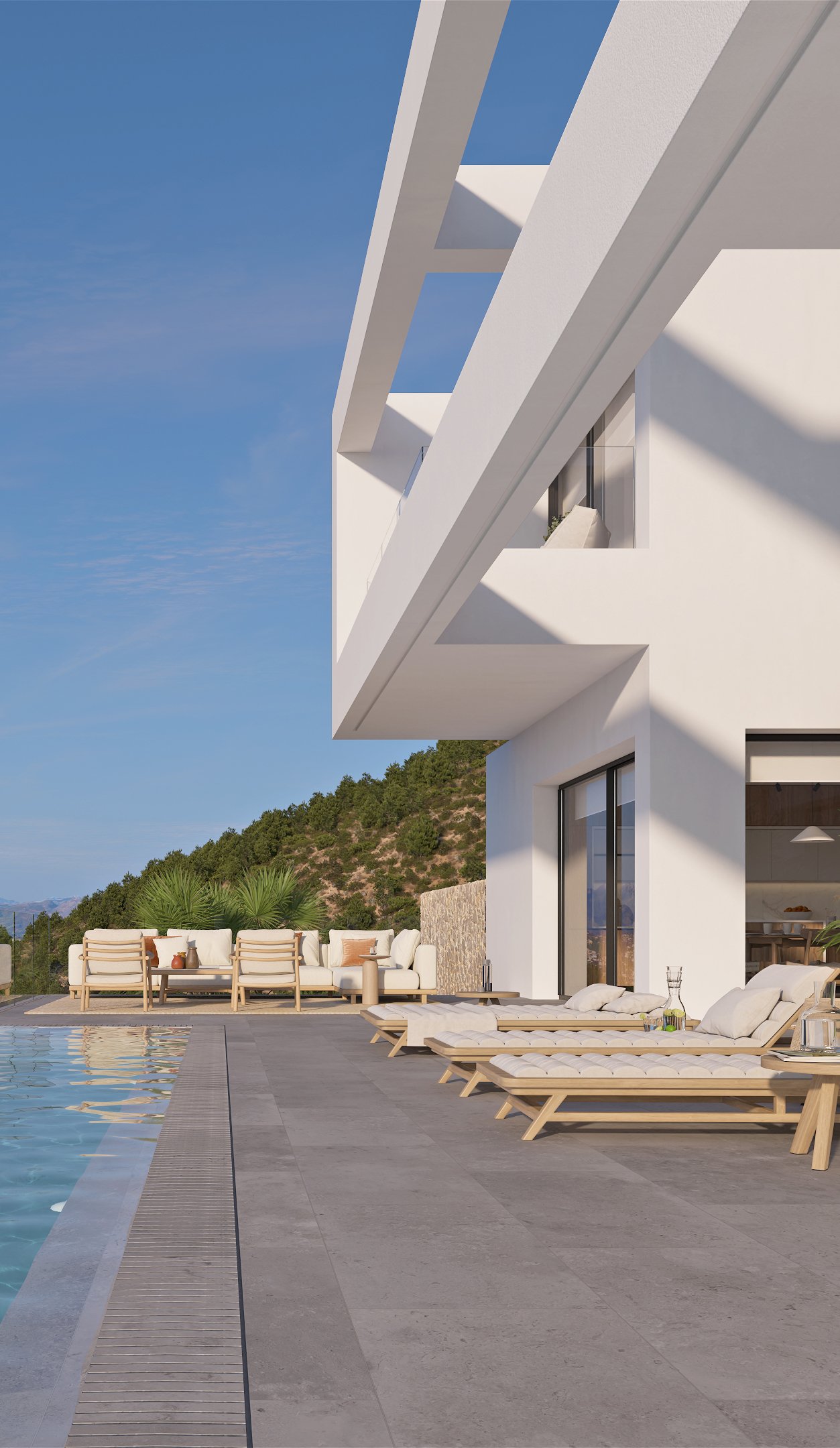 Infinity pool with views that say it all