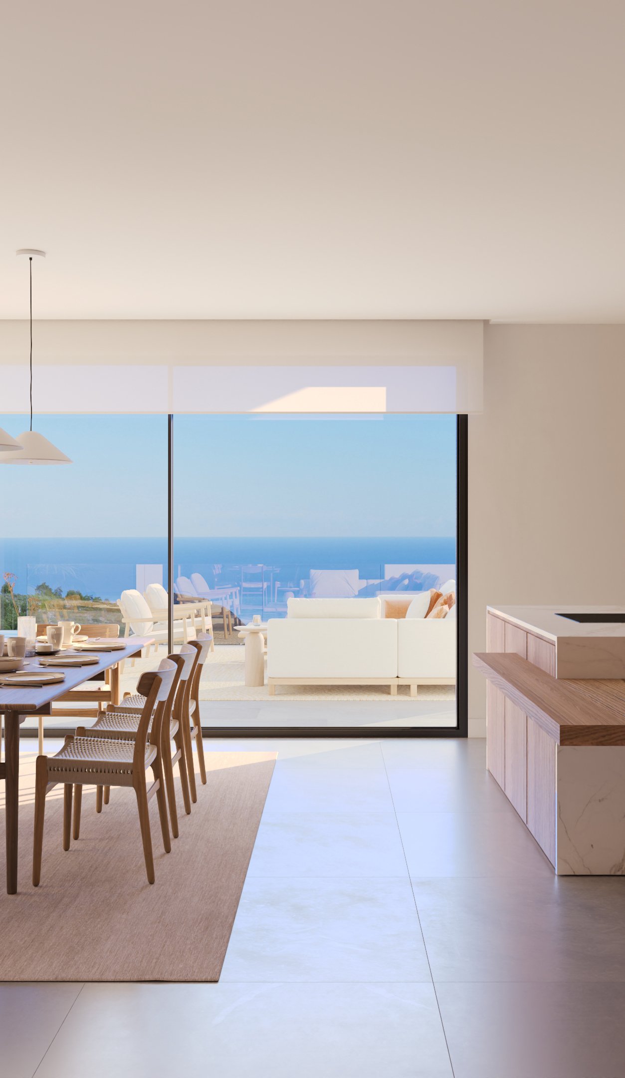 The kitchen becomes the heart of the home