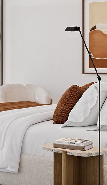 Waking up contemplating the Mediterranean