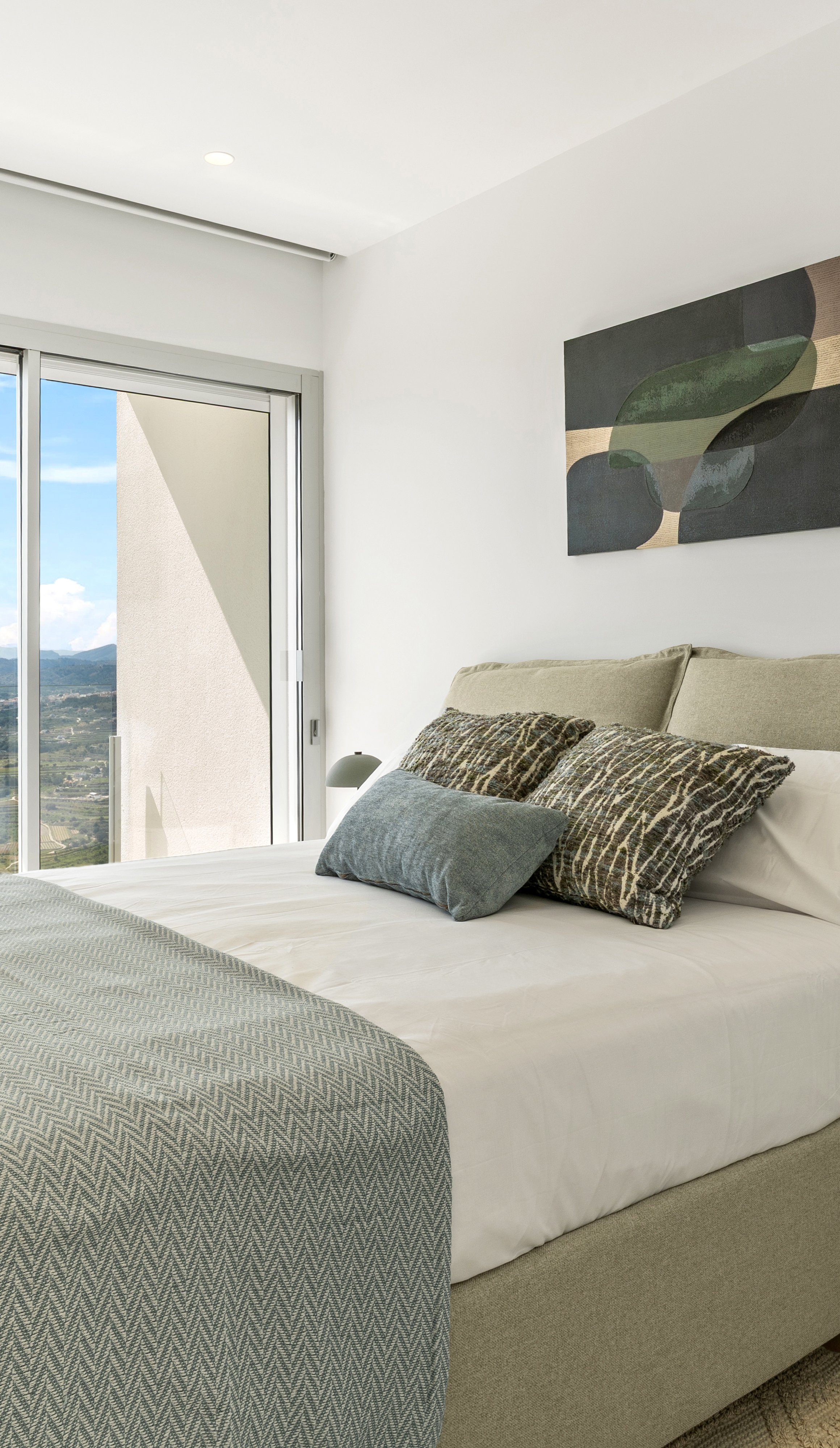 Secondary bedroom in villa Indigo