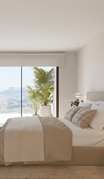 Dormitorio principal en Villa Ona