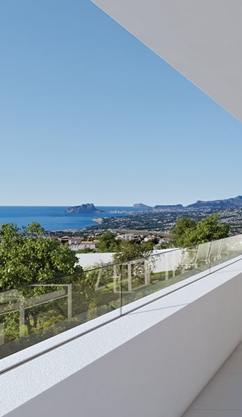 Villa con impresionantes vistas al mar