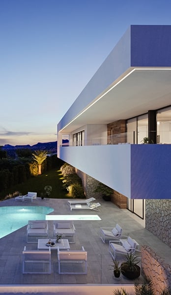 Villas de diseño interior y exterior