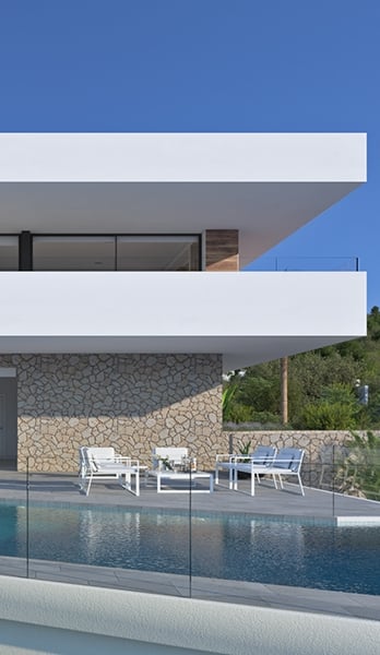 Villa con gran piscina en Cumbre del Sol 