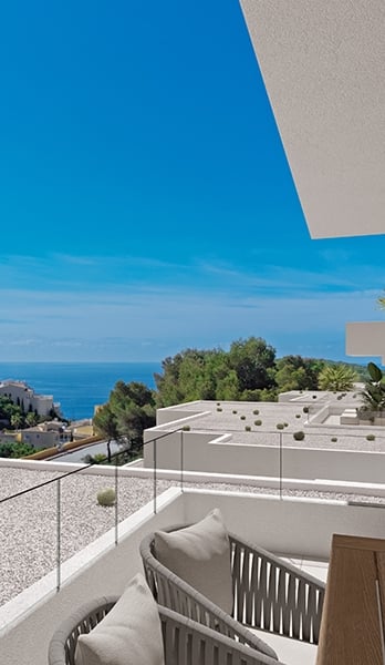Terraces to enjoy the fresh air