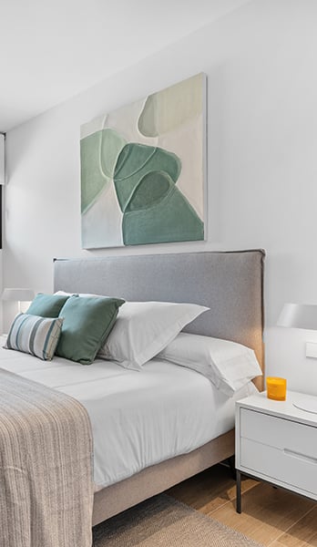 Bedrooms with large wardrobes