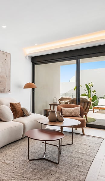 Apartments with hight-quality materials