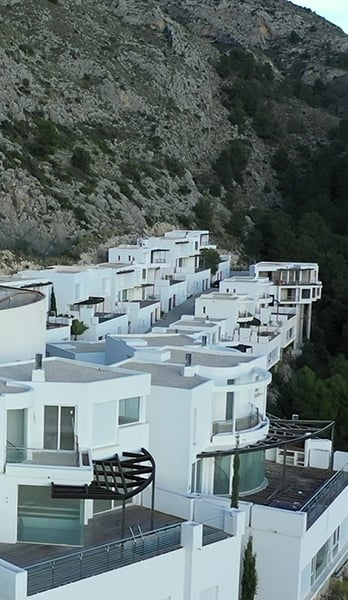 Unique architectural design in Altea