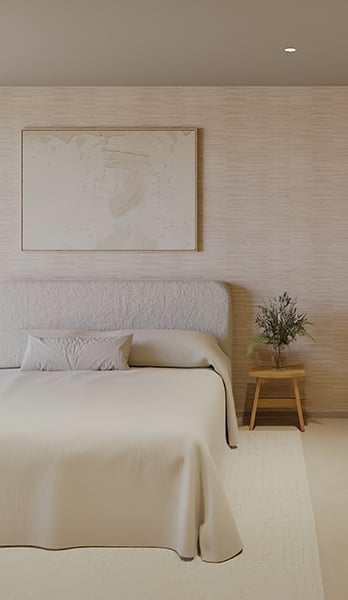 Master bedroom that invites relaxation, an oasis of rest