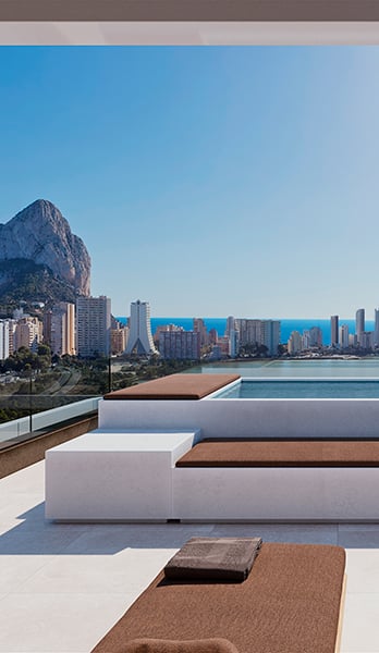 Exclusive penthouses, ultimate luxury in Calpe