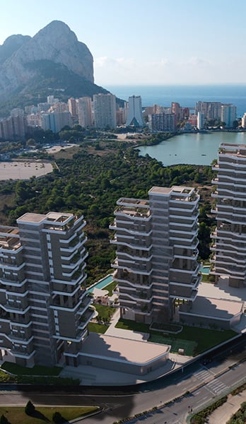 View of the Allure Luxury Urban Resort Calpe