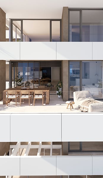 Apartament w Allure z przestronnymi tarasami