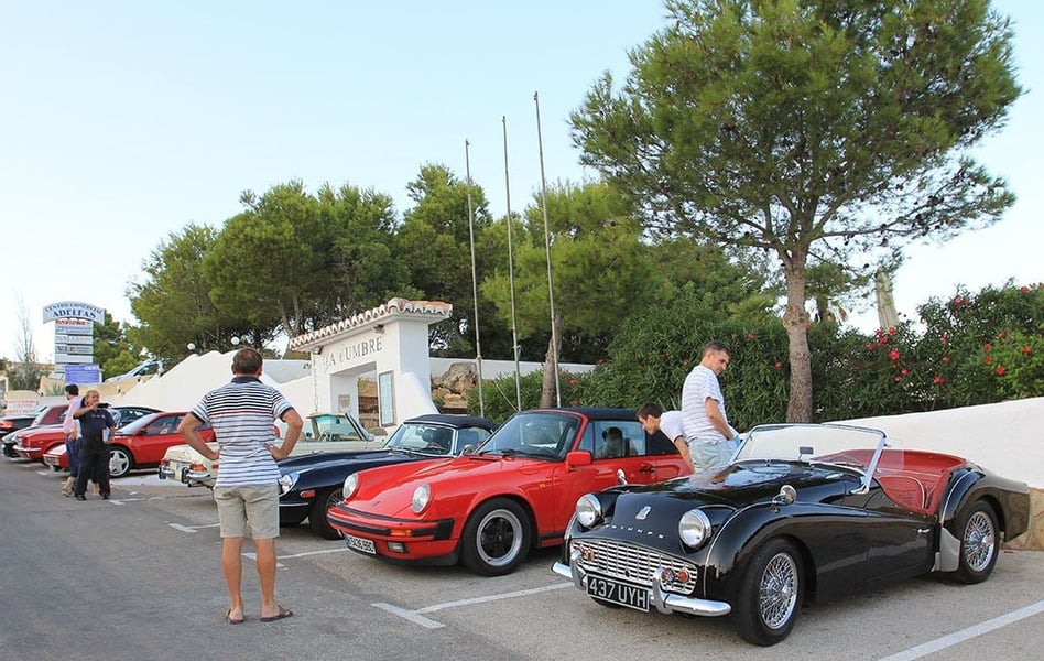 Photos of the Classic Cars Rally at Residential Resort Cumbredel Sol