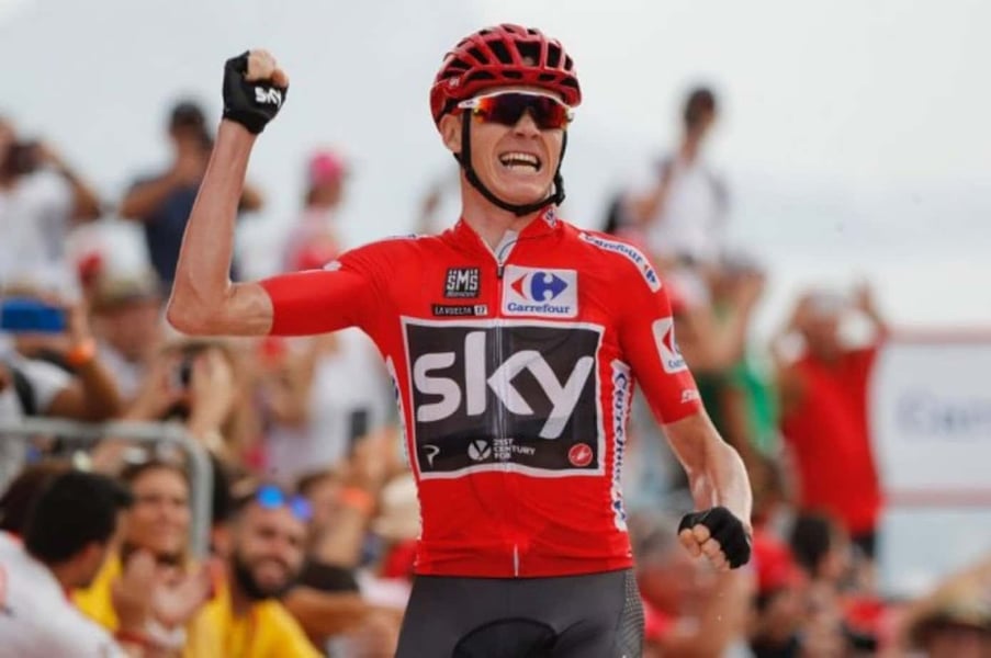 Chris Froome gewinnt die 9. Etappe auf der Cumbre del Sol