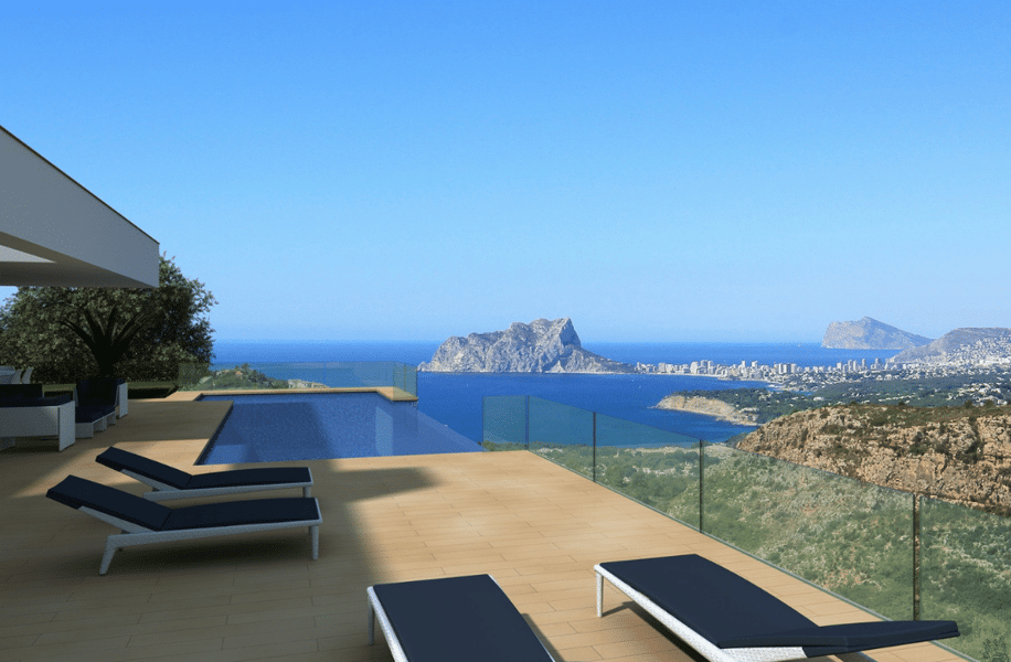 Pools with personality: perfect for enjoying the sea views