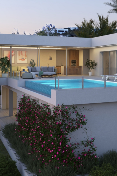 This is the new show villa in Magnolias: Villa Nara