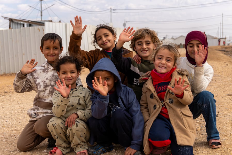 Zusammenarbeit von Grupo VAPF mit UNHCR bei der Nothilfe in Syrien.