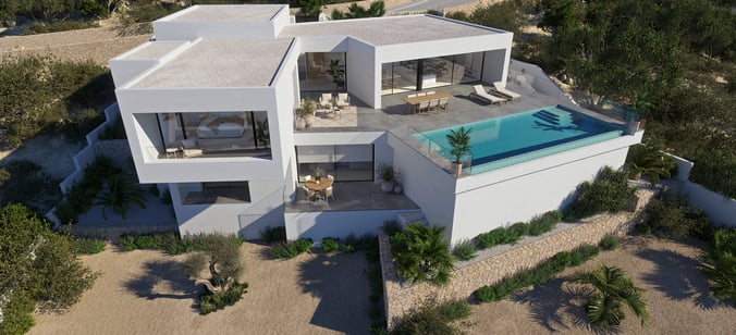 Luxe woonvilla Lirios 24, in Cumbre del Sol, Spanje.
