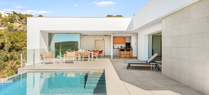 Villa Nara, villa with private pool under construction at the Costa Blanca