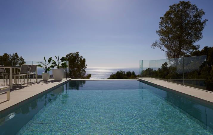 Villa de lujo con vistas increibles al mar